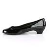 Pleaser Pink Label - GWEN01 Ballerina - Schwarz Product image